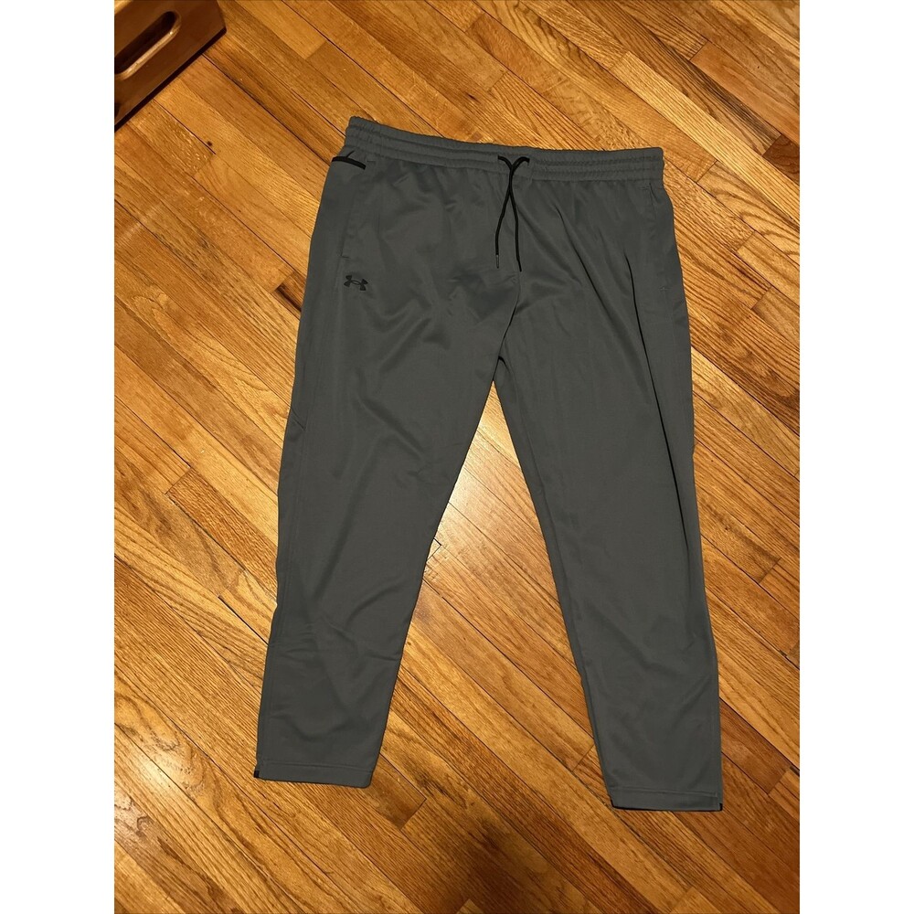 Under Armour Mens Armour Fleece Twist Pants Pitch Gray 3XL